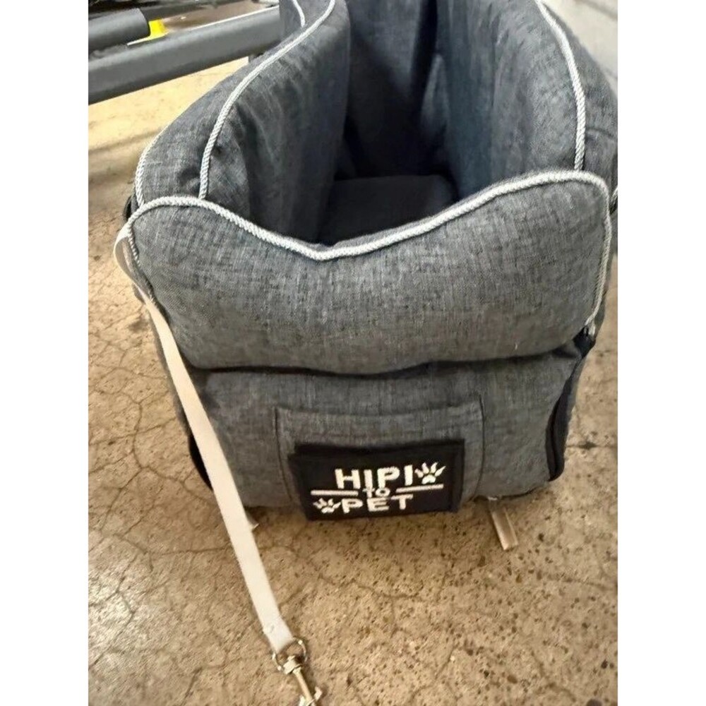 Hipi to Pet Small Dog / Cat Center Console Car Seat – Grey